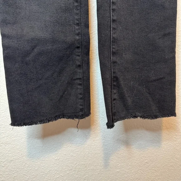 Madewell Black Cali Demi Boot Cut Jeans Size 27 - Picture 3 of 7